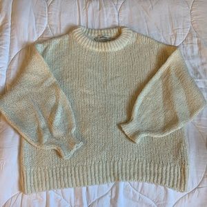 Zara balloon sleeve sweater